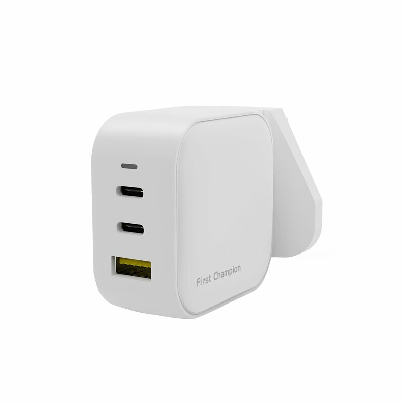 First Champion USB-C GaN 充電器 UTC366PD2C - with USB-C PD + USB-A 66W