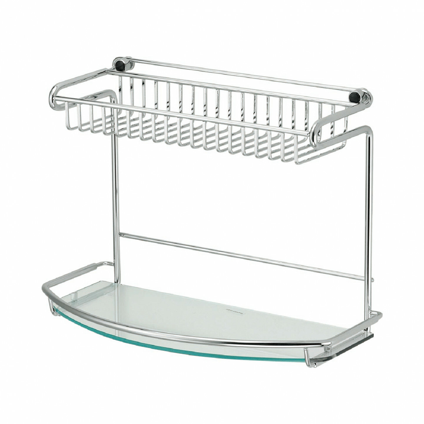 日日商 衛浴系列-雙層置物架（扁型線條） ST3268