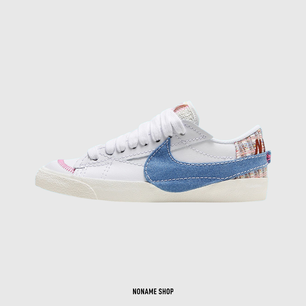 NIKE BLAZER 77 " JUST DO IT " 丹寧小香風 (女款)