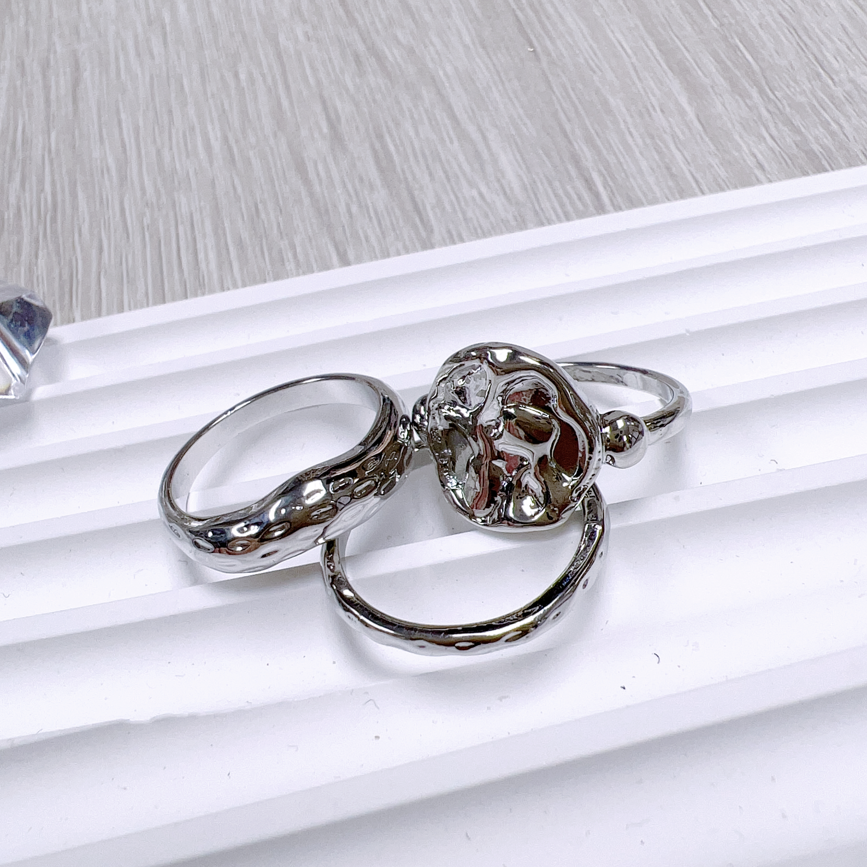 現 貨 | 韓國氣質Rings Set (1set 3隻) 9915