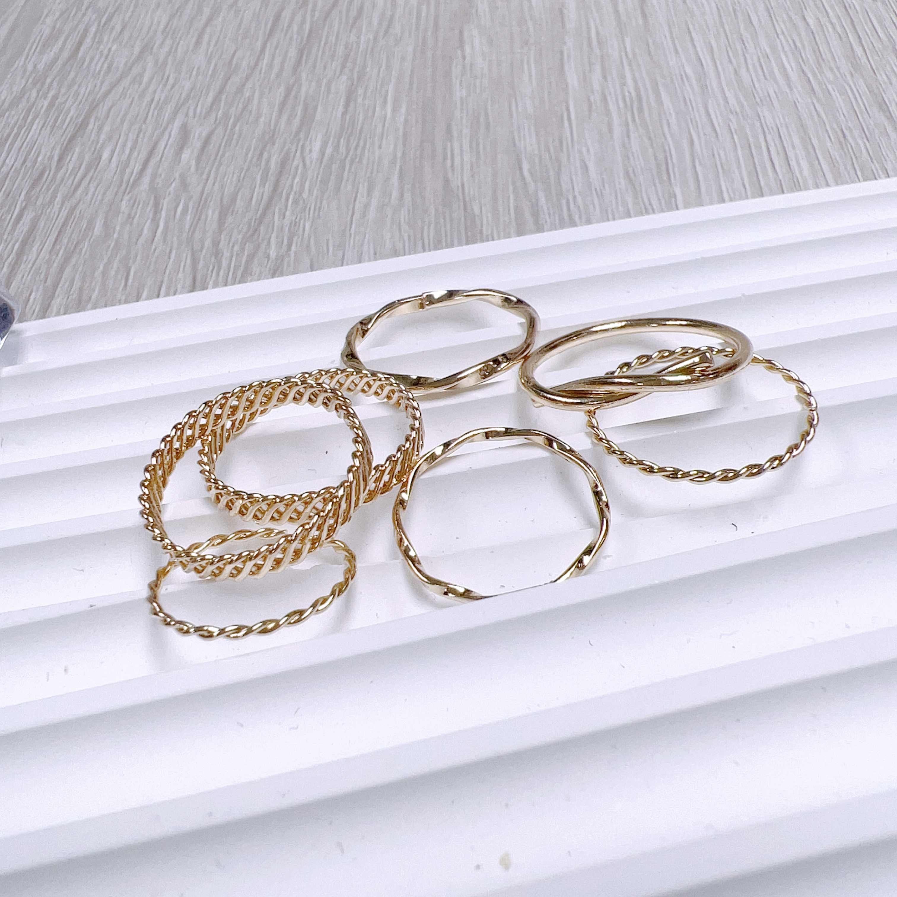 現 貨 | 韓國氣質Rings Set (1set 7隻) 7620