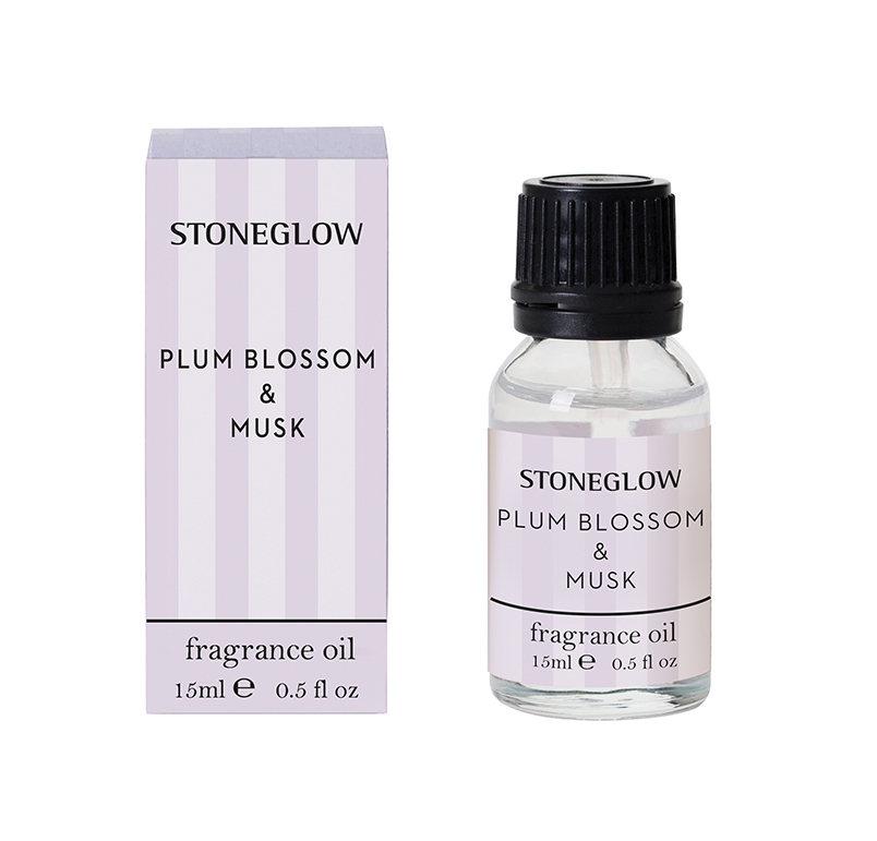 STONEGLOW PLUM BLOSSOM & MUSK FRAGRANCE OIL (15ML)