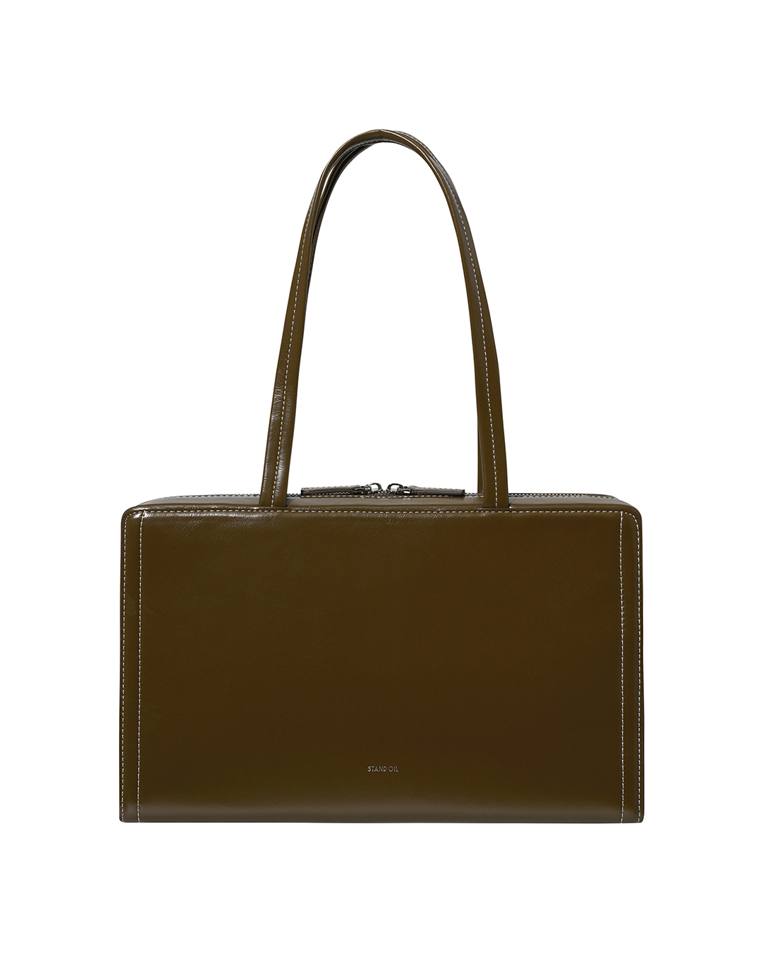 Stand Oil - Post Bag M STITCHED MOCHA