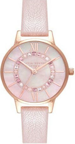 萬年鐘錶 -  Olivia Burton  藝術時尚 Wonderland系列  夏日仙境禮盒女錶套組 限量發售 OBGSET150    錶徑30MM