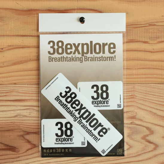 38explore- 38貼紙套組 共四色
