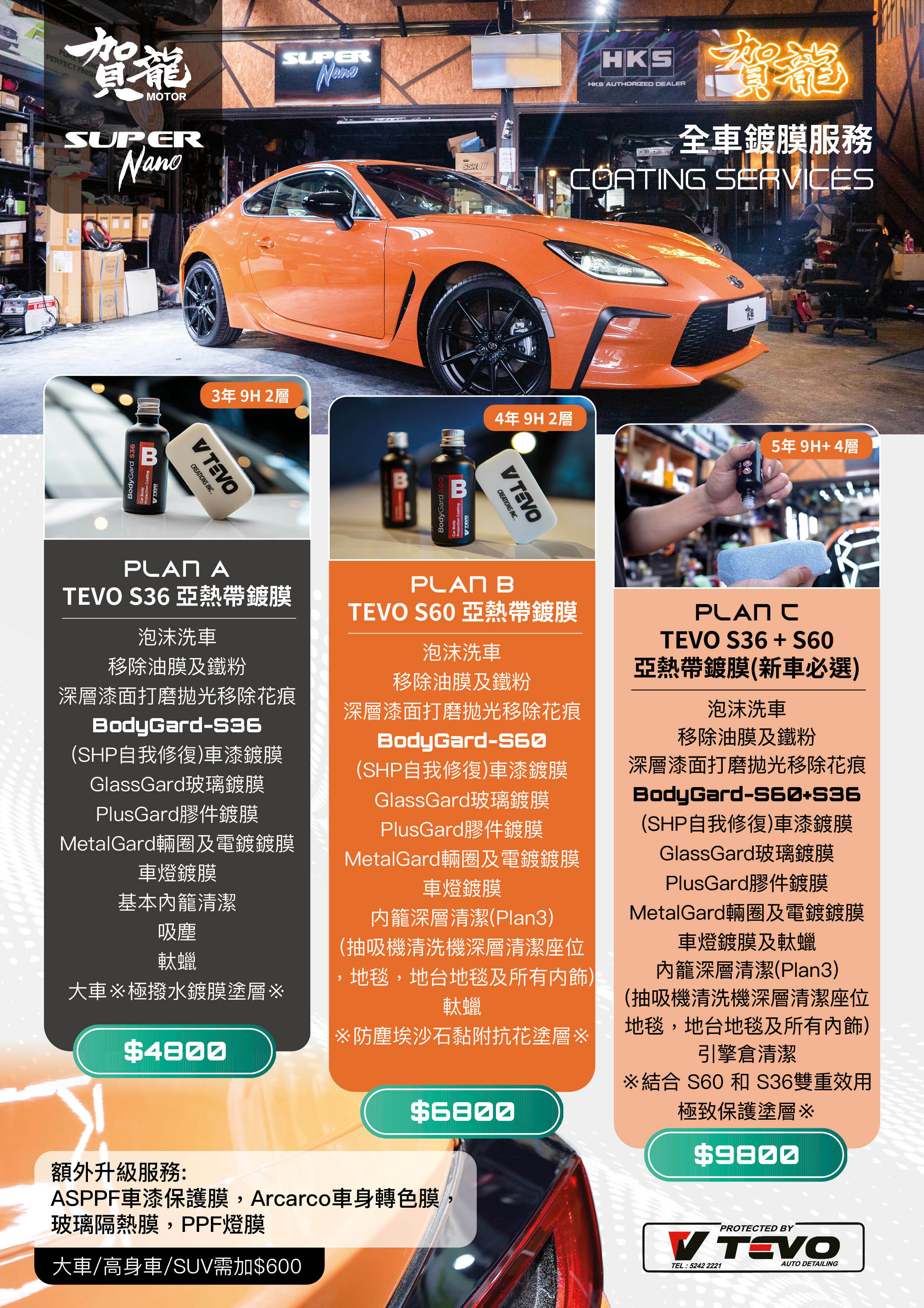 Professional Car Coating Service
