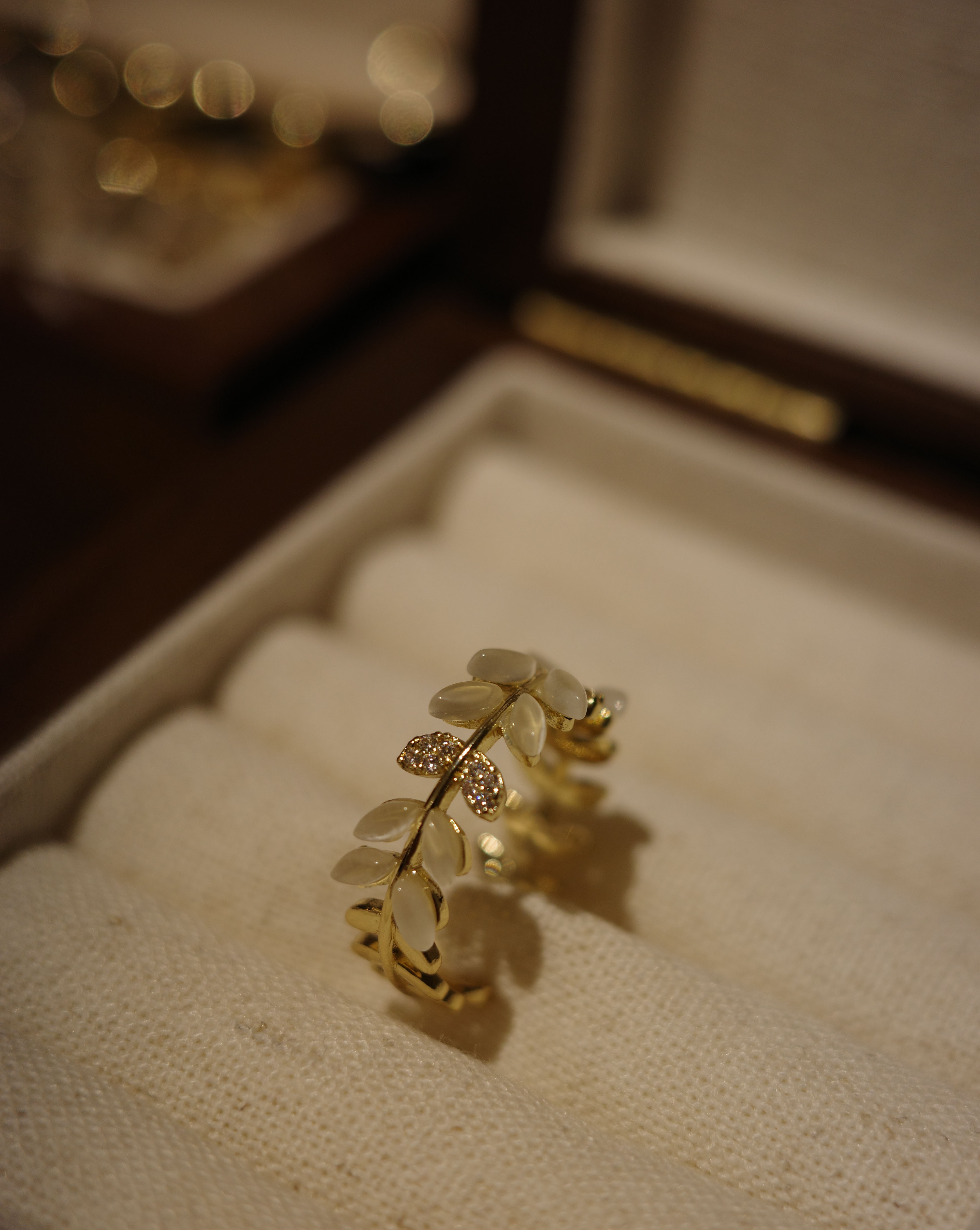 秋天誕生的奧本│戒指│14K 鍍金系列