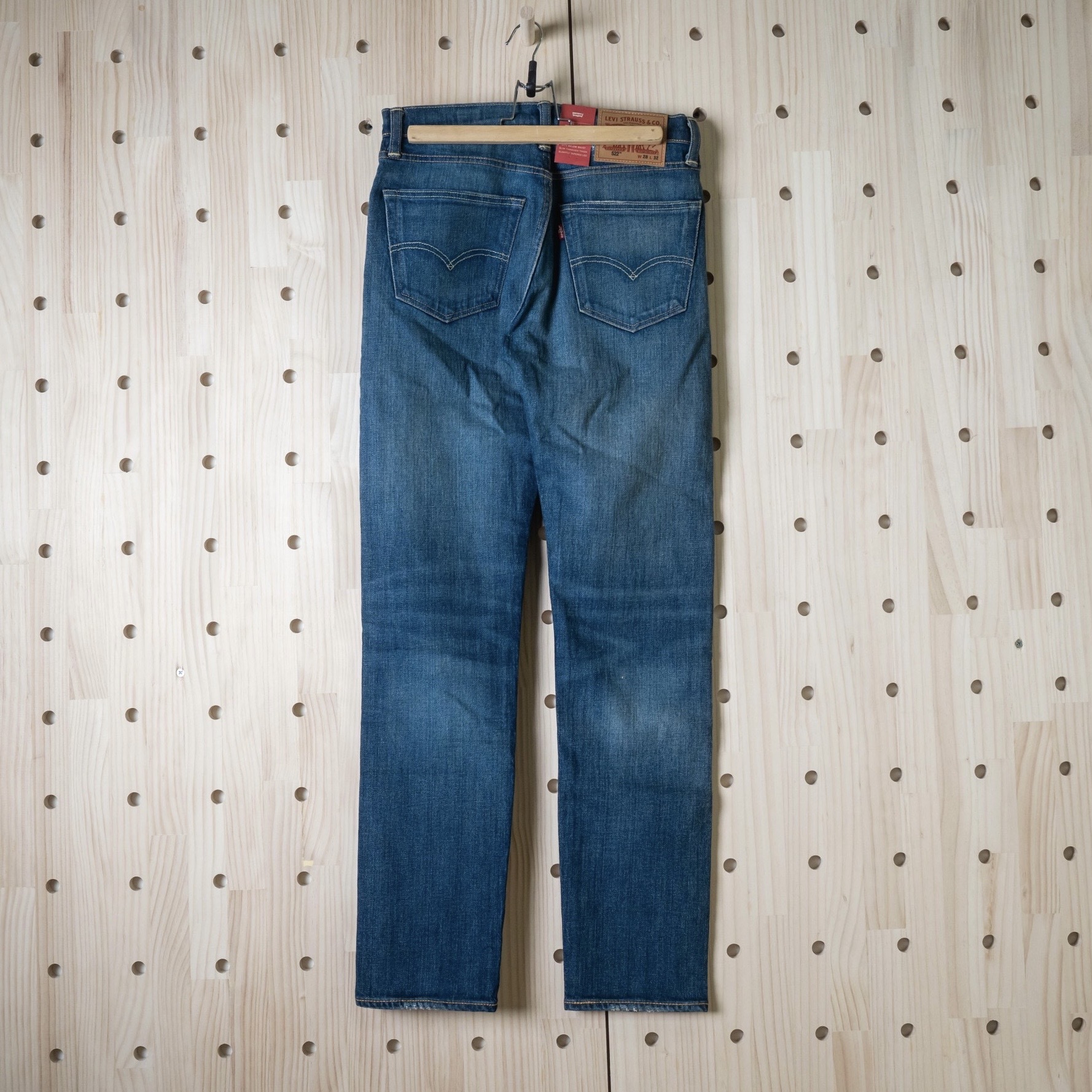 日版 LEVIS 522 522CT 牛仔褲 破壞 加工 丹寧 16882-0102 現貨