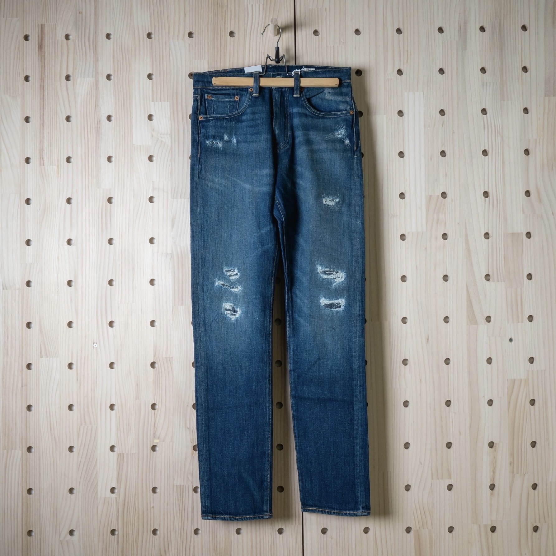 日版 LEVIS 522 522CT 牛仔褲 破壞 加工 丹寧 16882-0102 現貨