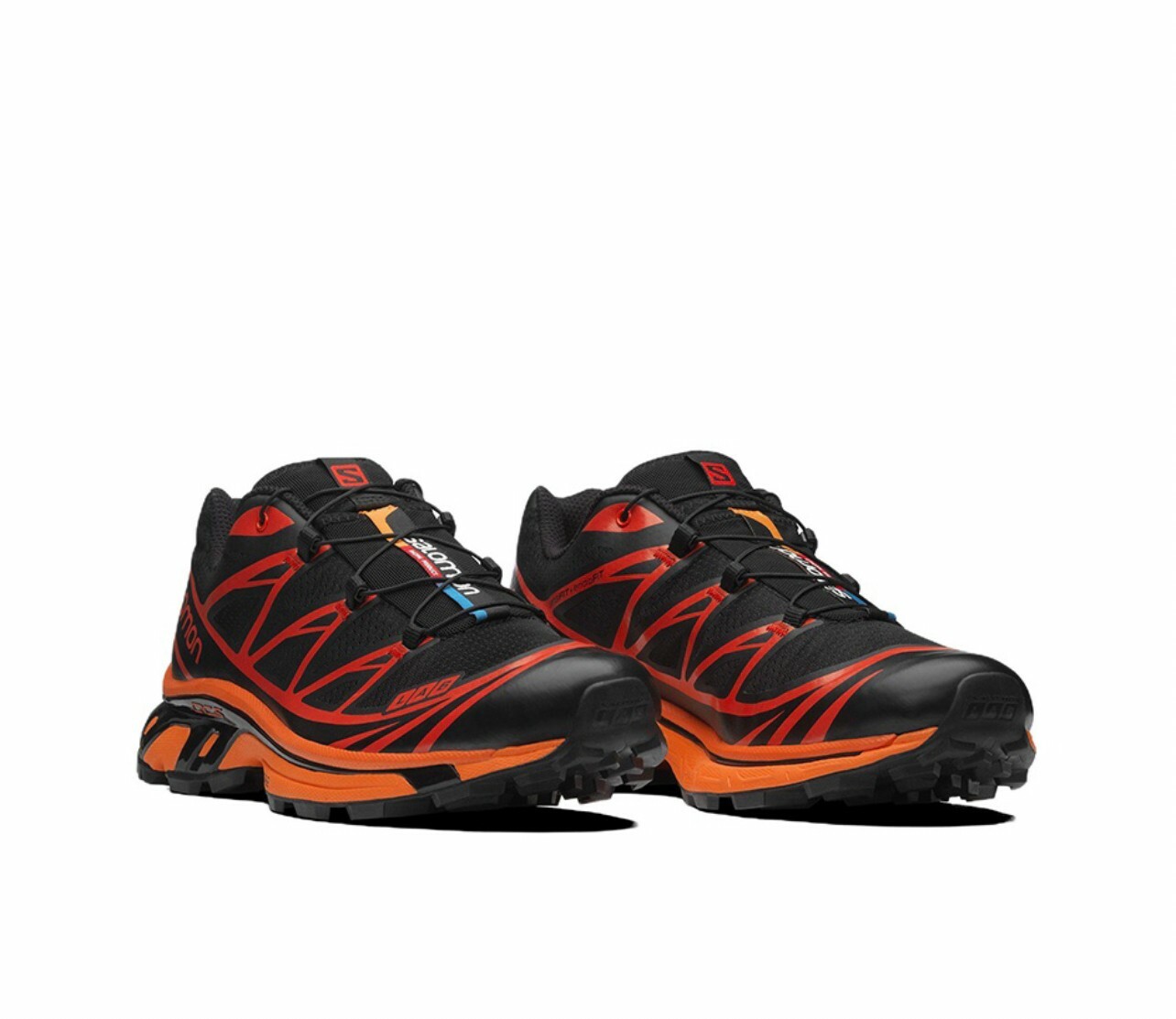 代購 Salomon XT-6 系列 潮流戶外 跑步鞋 功能鞋 男女同款 黑紅 APR-