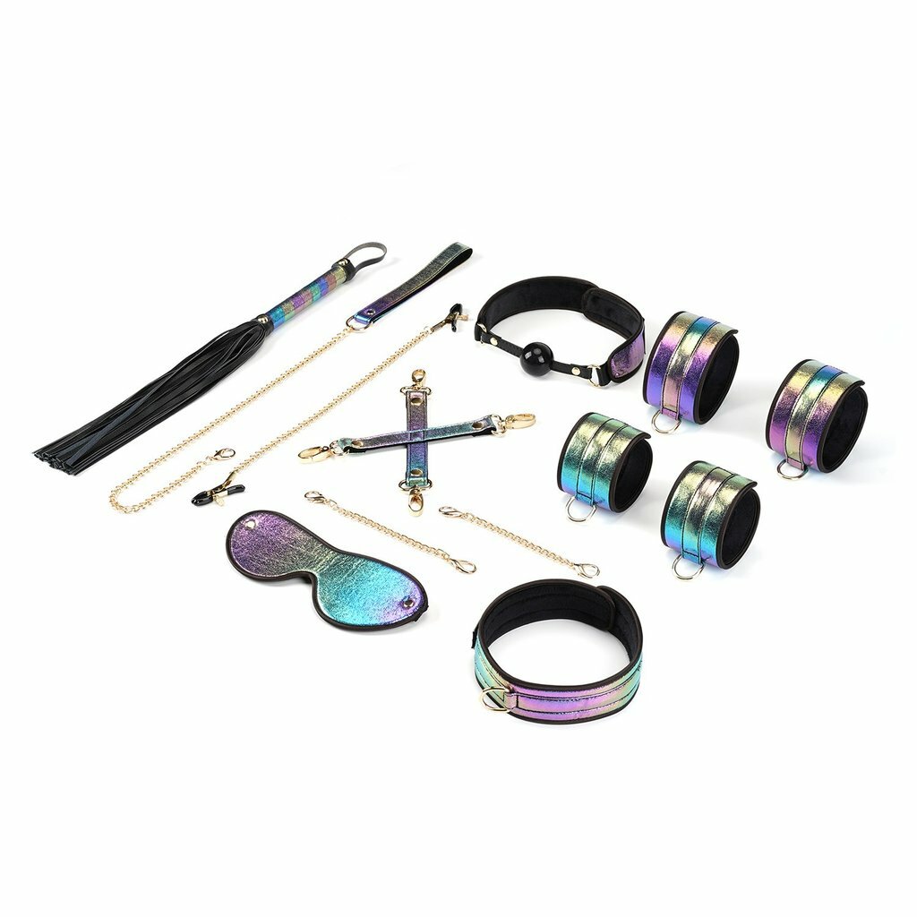 Liebe Seele Vivid Rainbow Bondage Set 8 Pieces