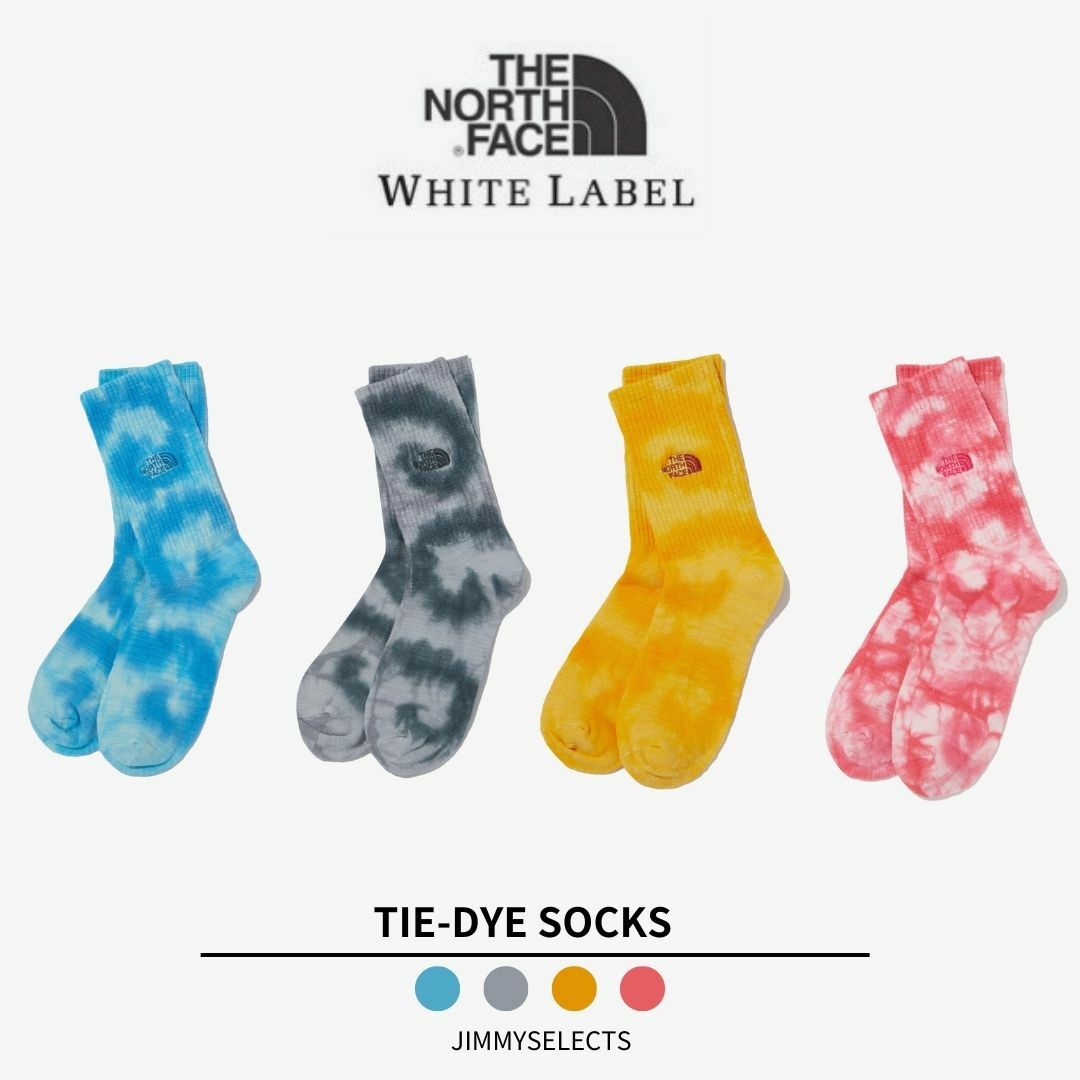 THE NORTH FACE 白標 復古運動襪 渲染色  NY4MP01