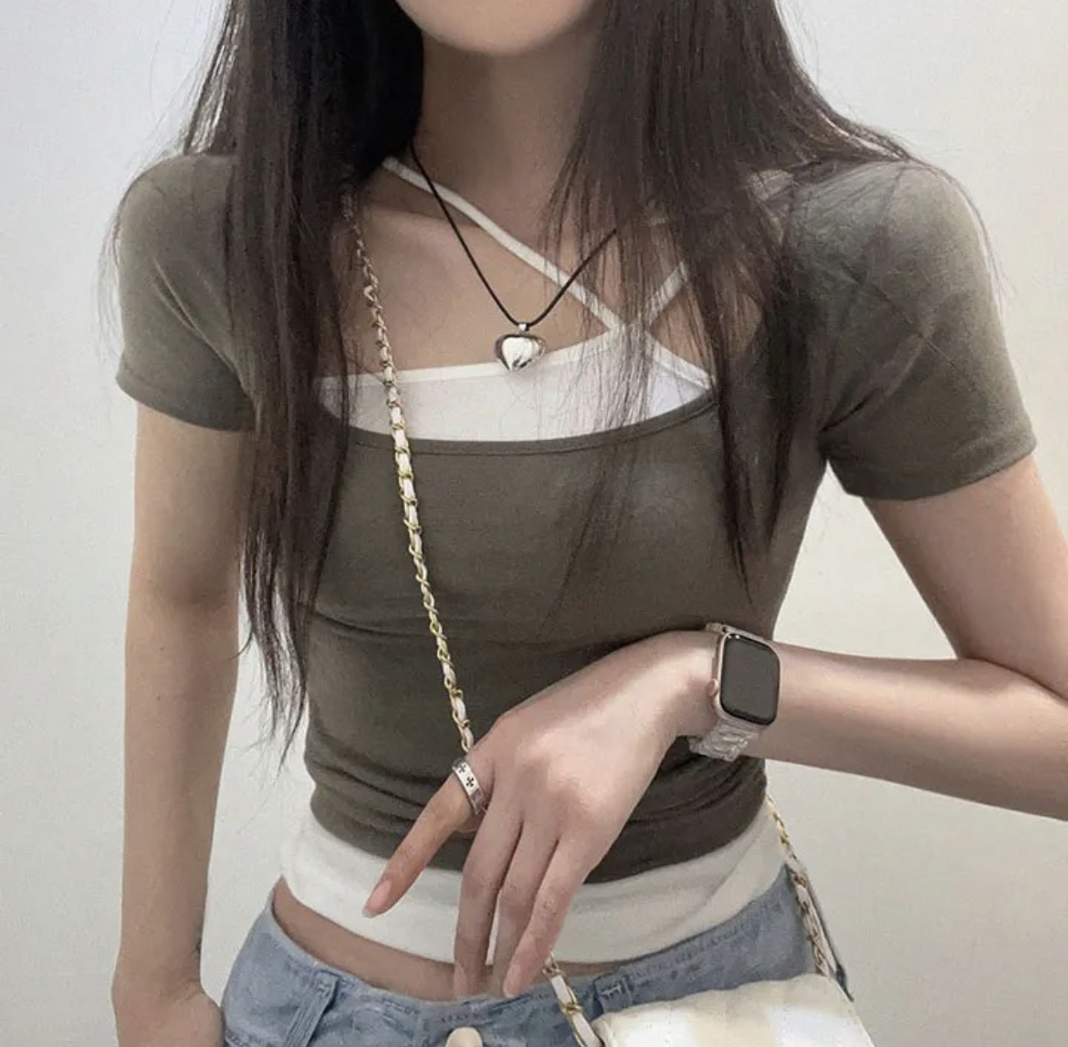 KR 短版純色TEE 5 COLORS