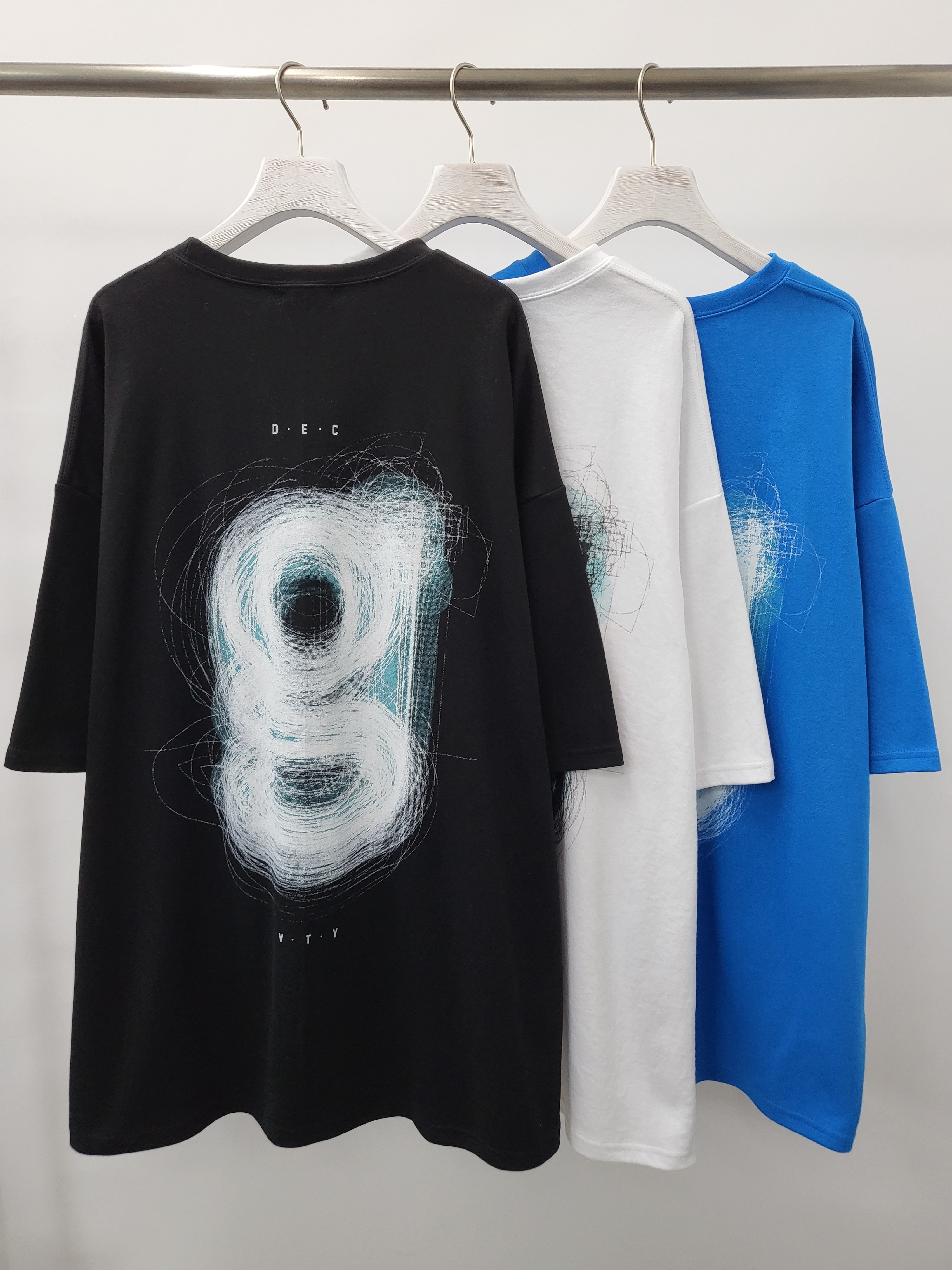 Oversize英文字短袖Tee T4696