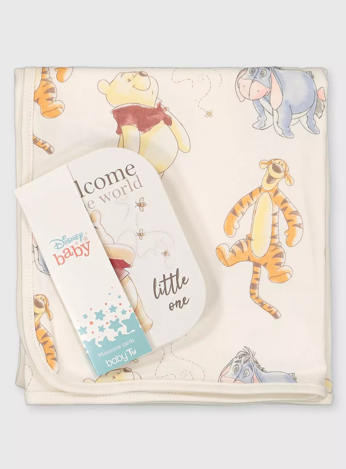Winnie The Pooh Milestone Disney Monthly Milestone Blanket UK Tu