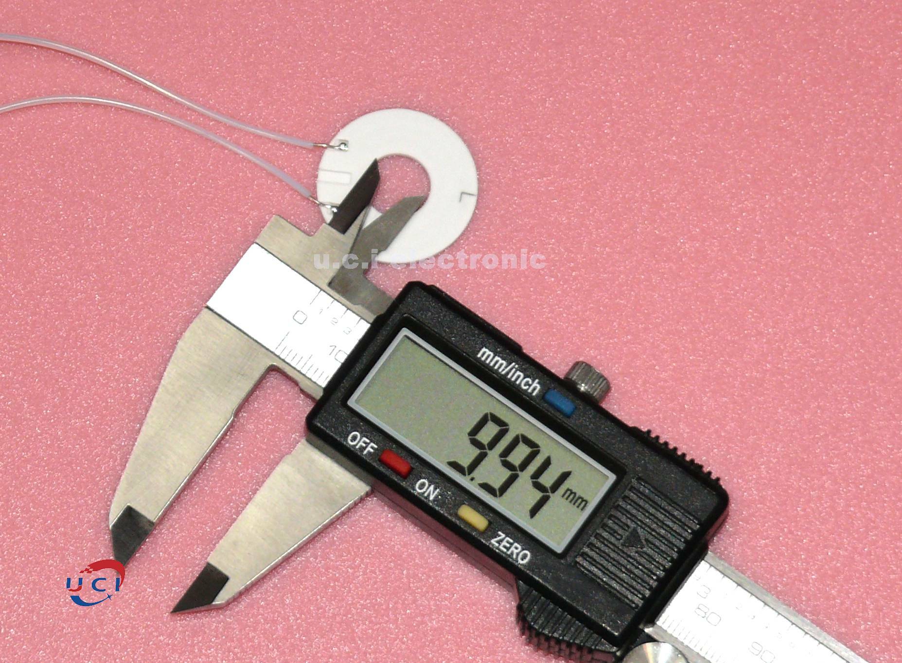 【UCI電子】(K-4) 高溫陶瓷加熱片 內徑10外徑25MM 厚度1.3MM 加熱片