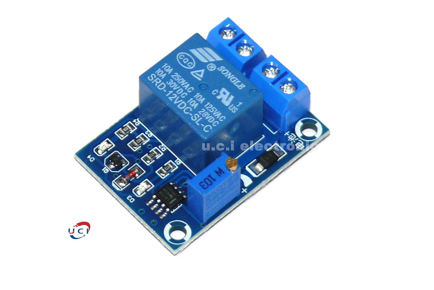 【UCI電子】(1-5) 12V蓄電池欠壓管理模組 電壓欠壓自動恢復 電瓶負載斷電保護開關