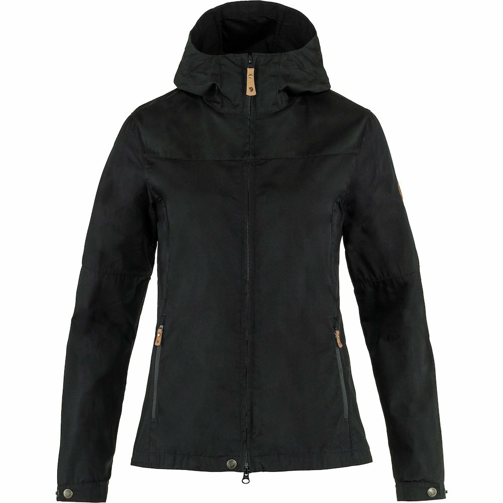 Fjallraven 瑞典北極狐 Stina Jacket G-1000 夾克外套 防風外套 女款 F89234-550 黑 [HappyOutdoor]
