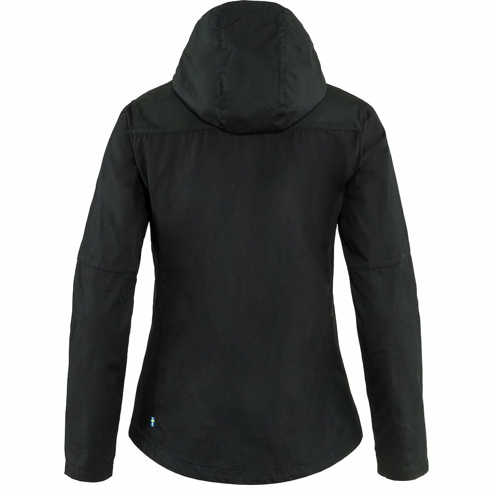 Fjallraven 瑞典北極狐 Stina Jacket G-1000 夾克外套 防風外套 女款 F89234-550 黑 [HappyOutdoor]