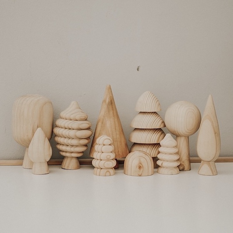 森林系列 - 原木 | 回收木玩