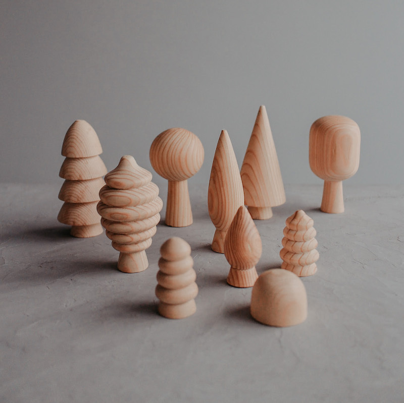 森林系列 - 原木 | 回收木玩