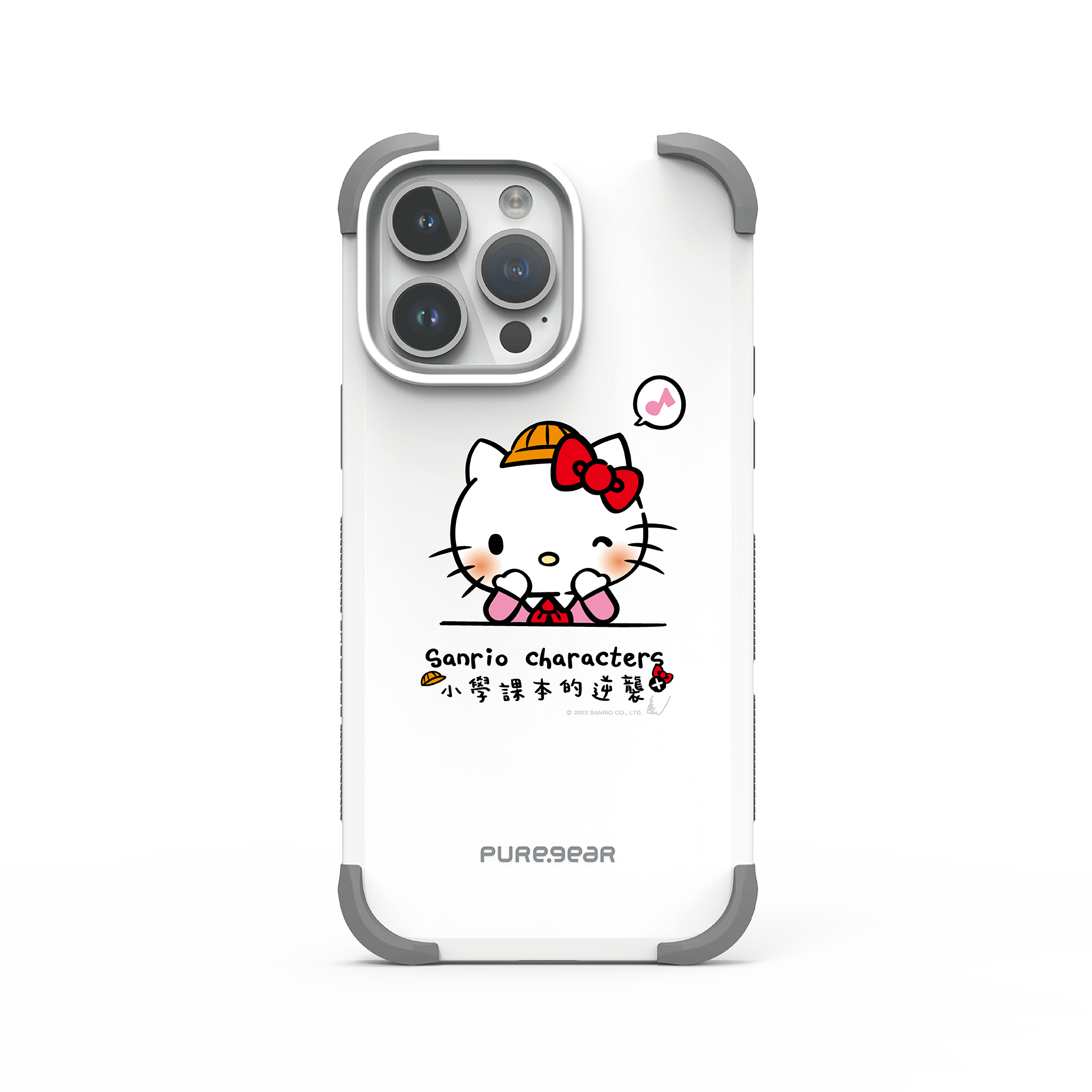 iPhone 14 坦克軍規防摔手機殼 / Kitty (三麗鷗)