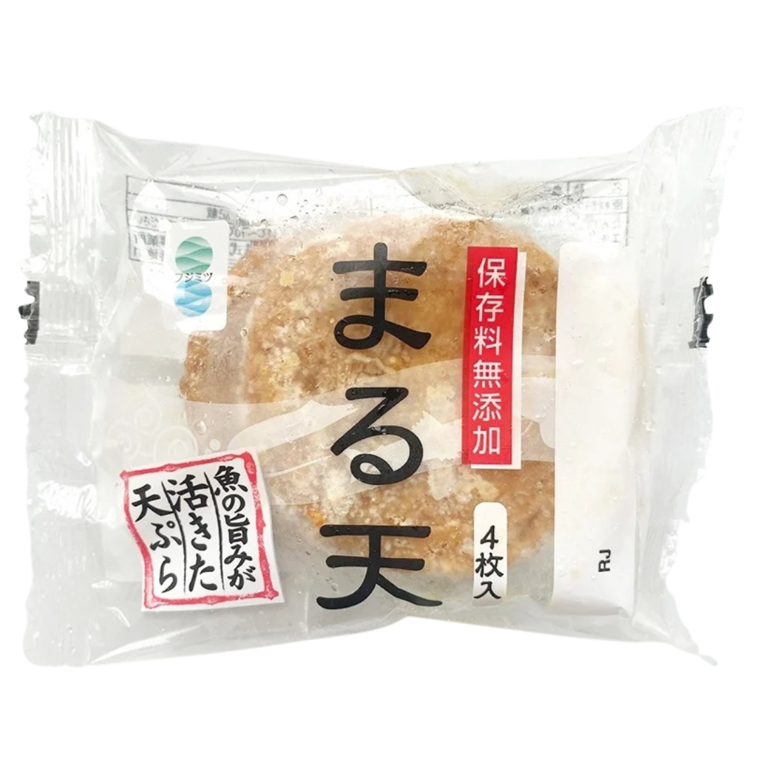 職人鮮魚製烤圓形魚餅(4枚入)