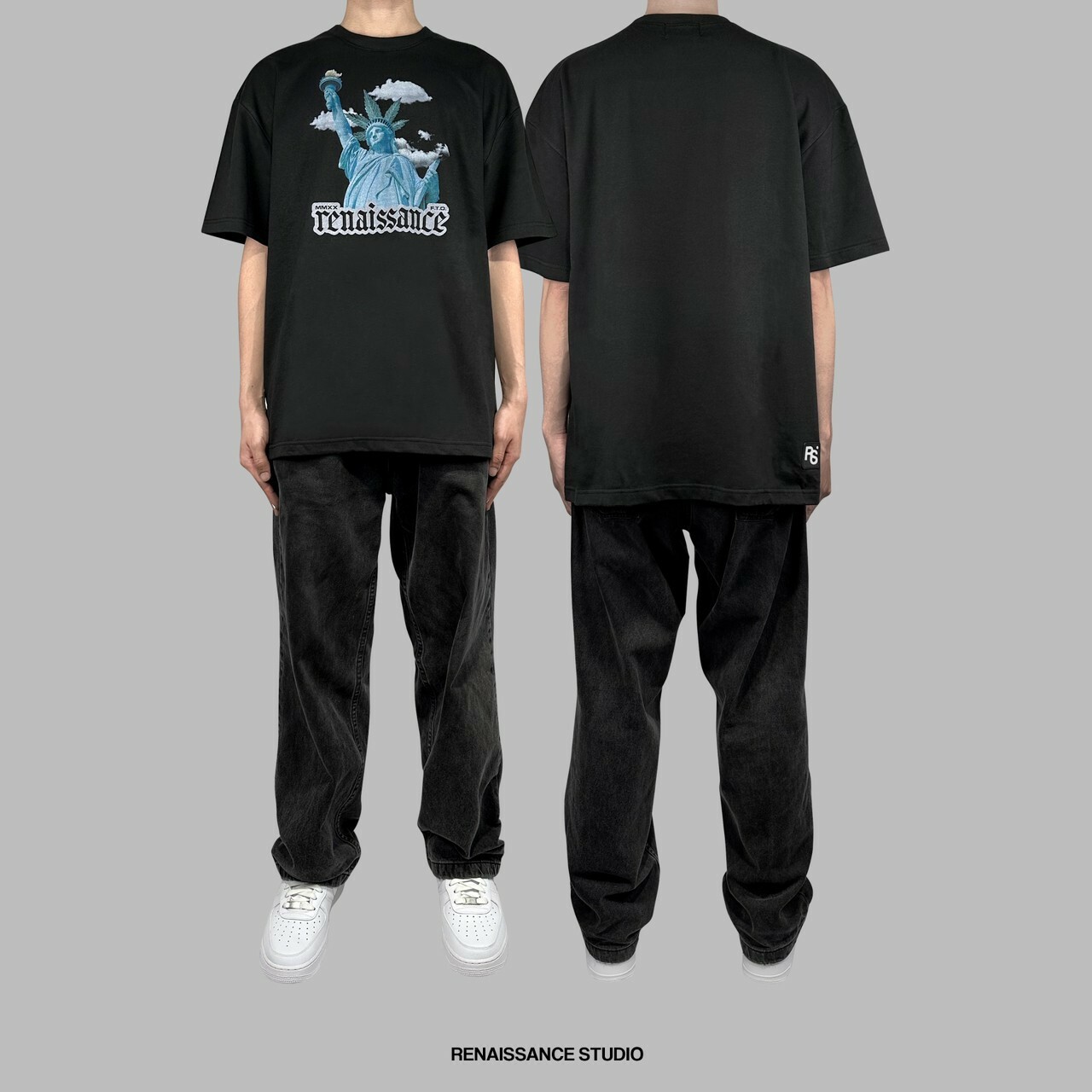 RENAISSANCE 420 限定 自由女神 麻葉皇冠 雲朵短袖 T ‘’ 420 Liberty Tee ‘’