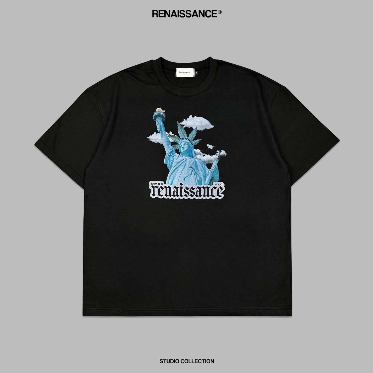 RENAISSANCE 420 限定 自由女神 麻葉皇冠 雲朵短袖 T ‘’ 420 Liberty Tee ‘’