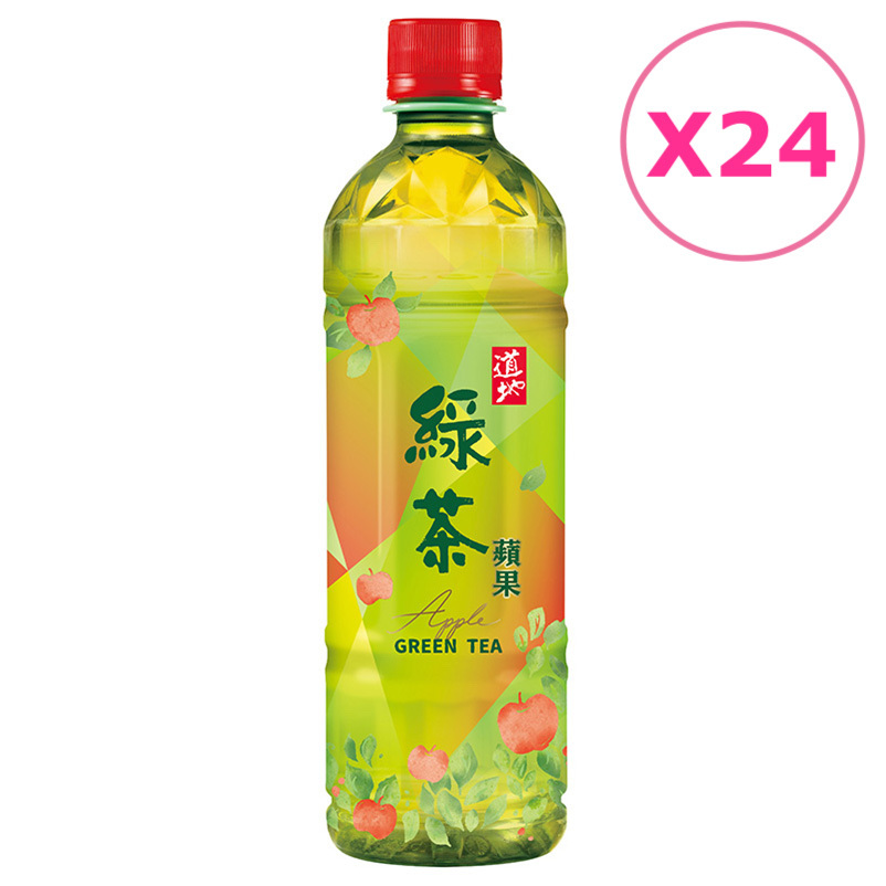 道地蘋果綠茶【500ml x 24支】