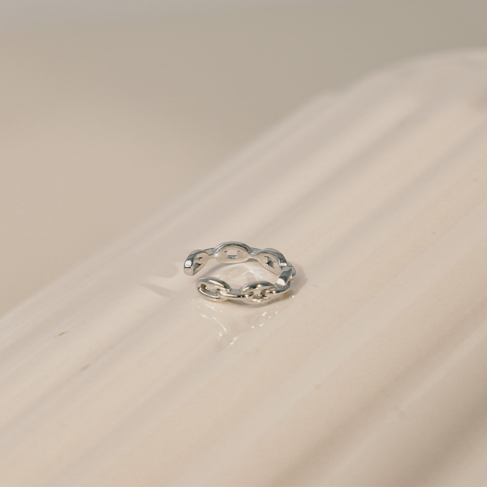 E174 永恆信念 | 925純銀耳骨夾