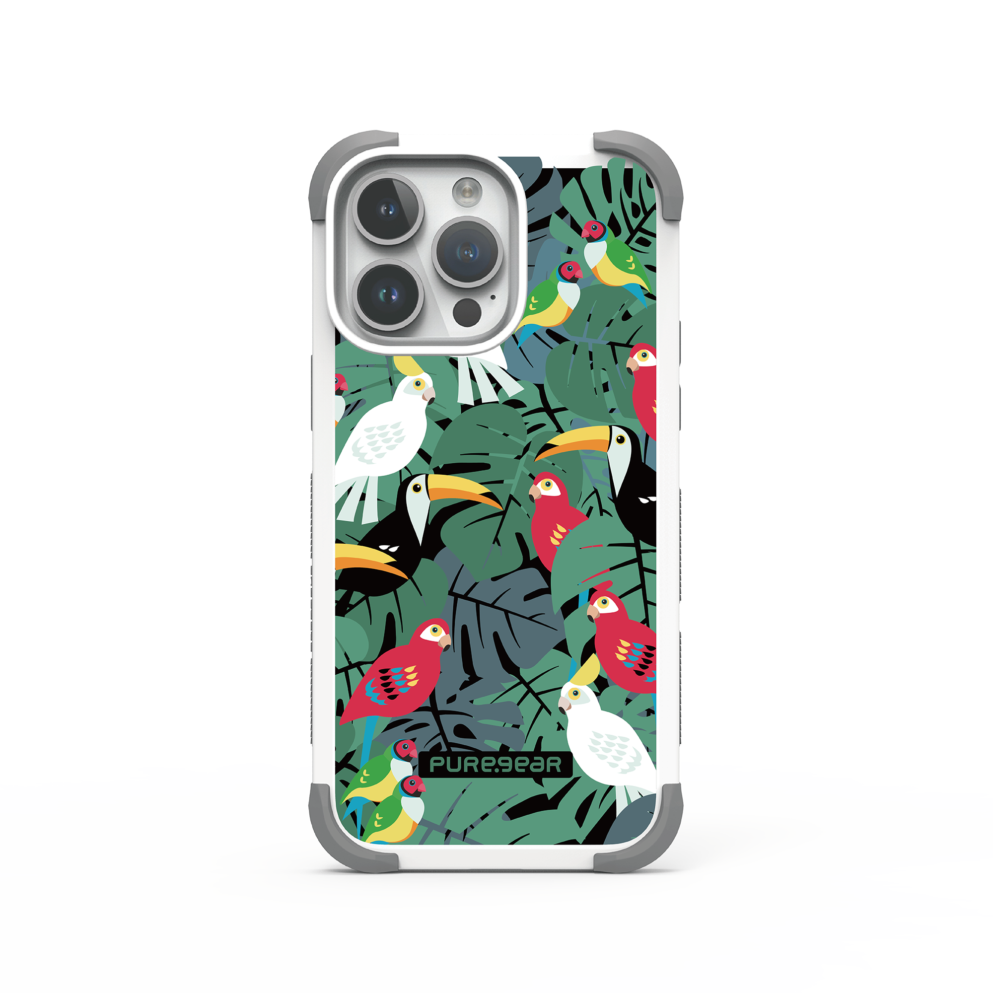 iPhone 坦克軍規防摔手機殼 / 巨嘴鳥 (動物系列)