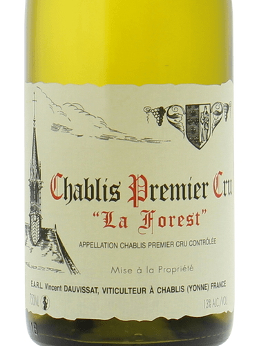 Vincent Dauvissat Chablis 1er Cru La Forest 2023 (BH94)