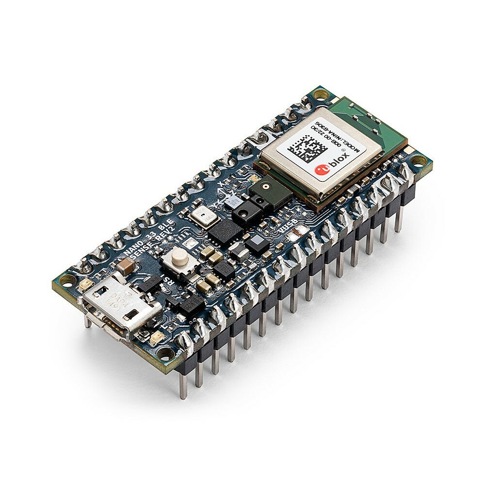 Arduino Nano 33 BLE Sense Rev2 開發板（含針腳）