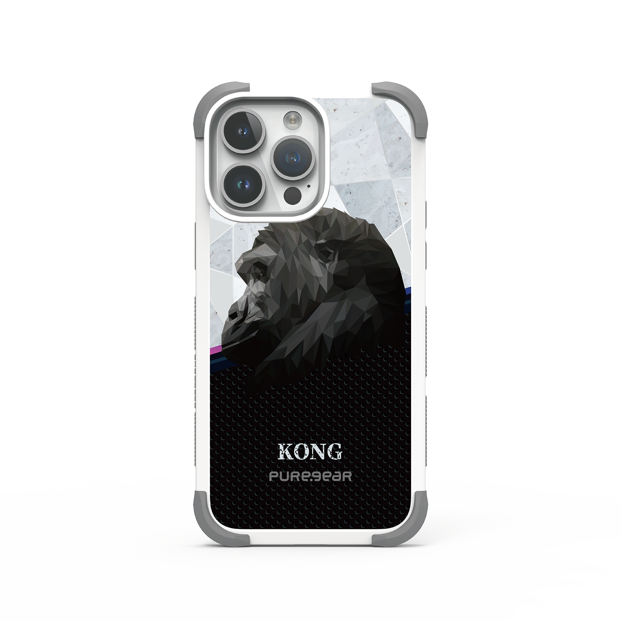 iPhone 坦克軍規防摔手機殼 / 金剛 (動物系列)