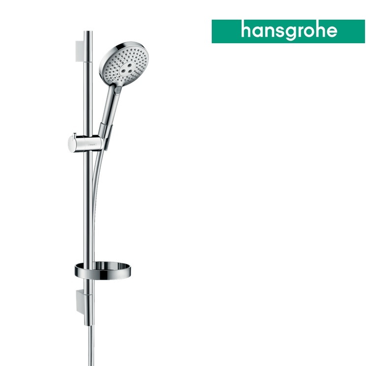 hansgrohe Raindance Select S 26630, -000 Shower set 120 3jet with shower bar 65 cm and soap dish