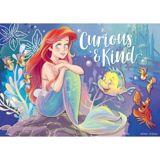 《 Disney 迪士尼 》小美人魚 108片盒裝拼圖(A)