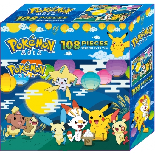 《 Pokemon 》  寶可夢 108片盒裝拼圖(E)