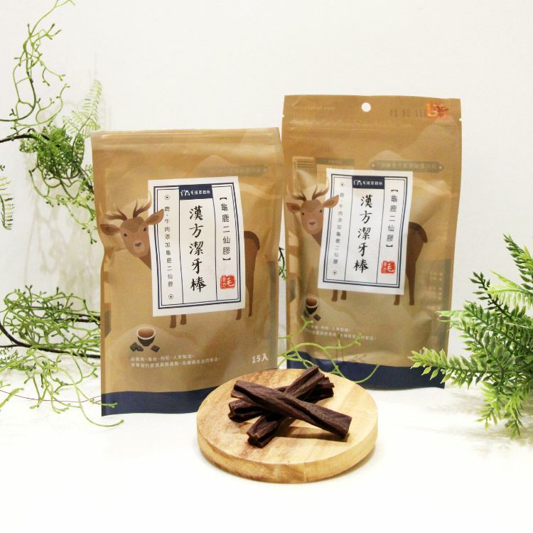 毛孩食務所-龜鹿二仙膠潔牙棒