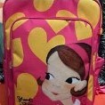 [S] YSW CUTE GIRL CHARACTER HEART PRINT BACKPACK,PINK MULTI, 8809190108792 (SYW158)