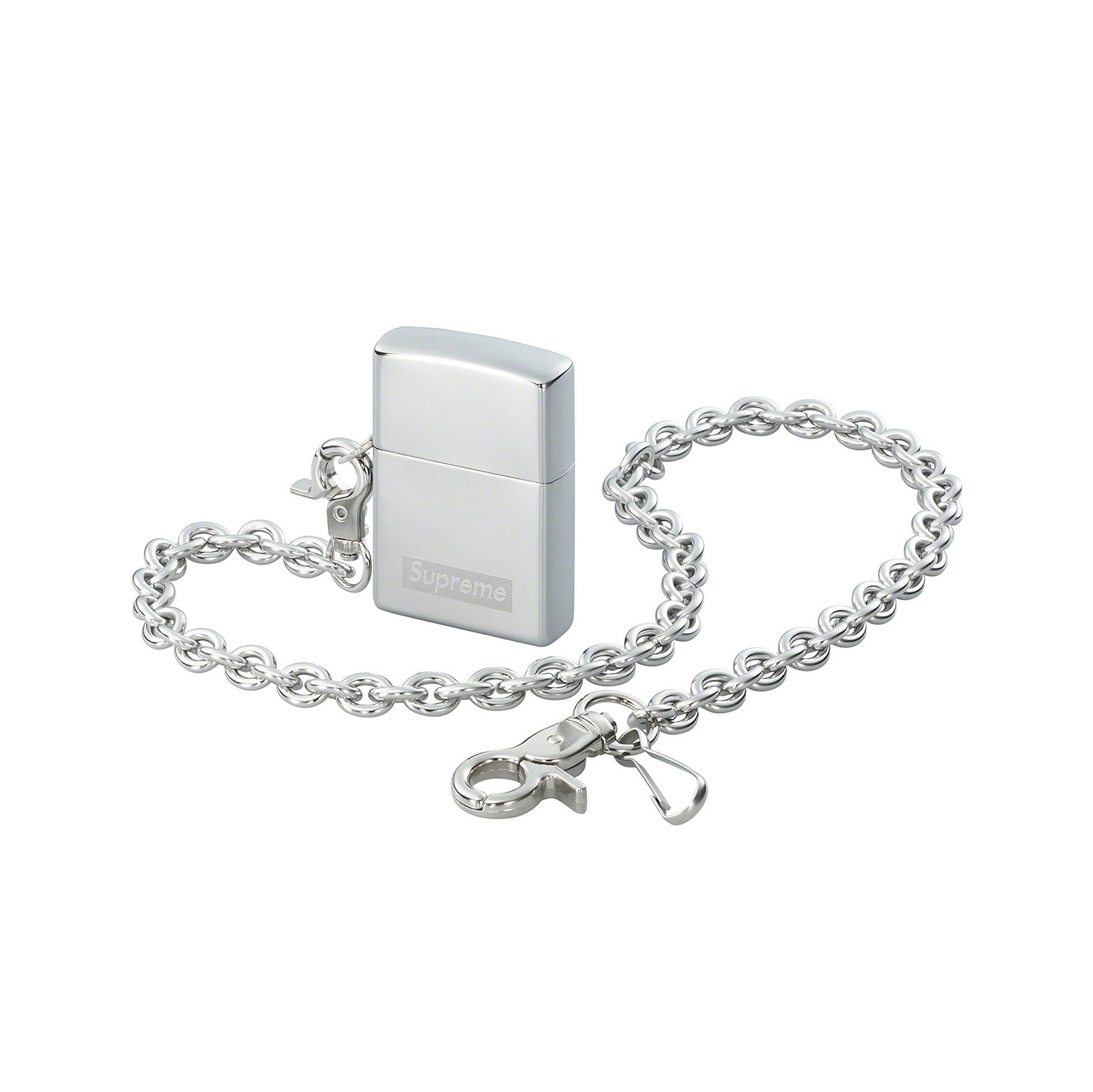 SUPREME DEBOSSED LOGO CHAIN ZIPPO® 鏈式打火機-SS23A24