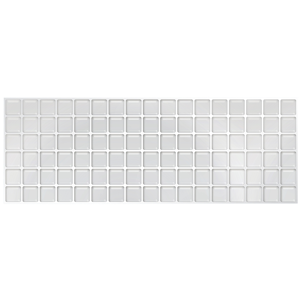 【BEAUSTILE】3D 浴室及廚房多功能牆紙貼_月光銀