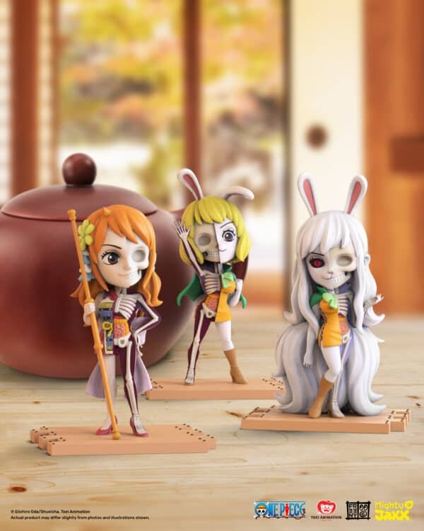 Mighty Jaxx 4吋 航海王 ft. Jason Freeny 女子組 (一中盒7種6入)