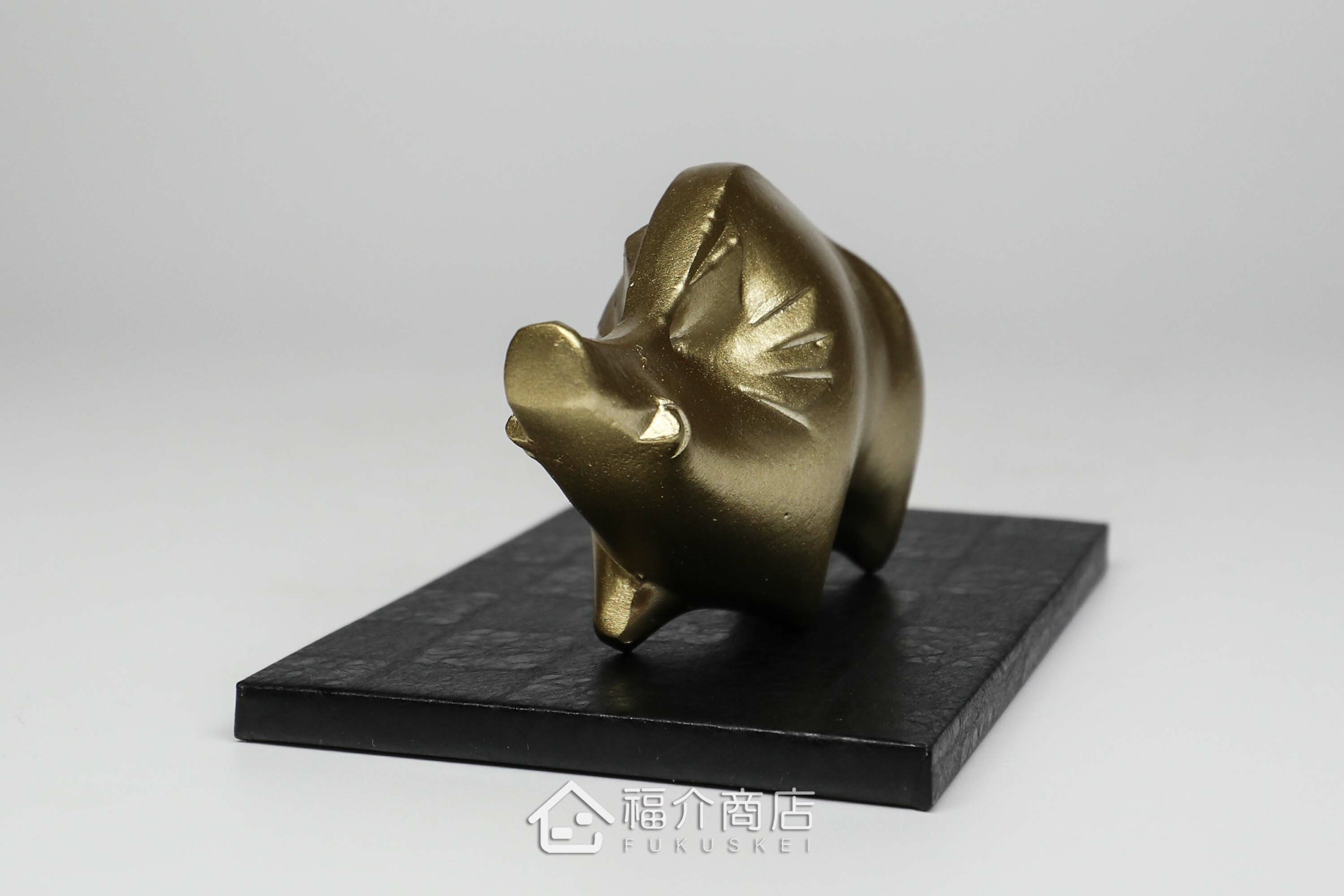 日本十二生肖豬吉祥擺飾