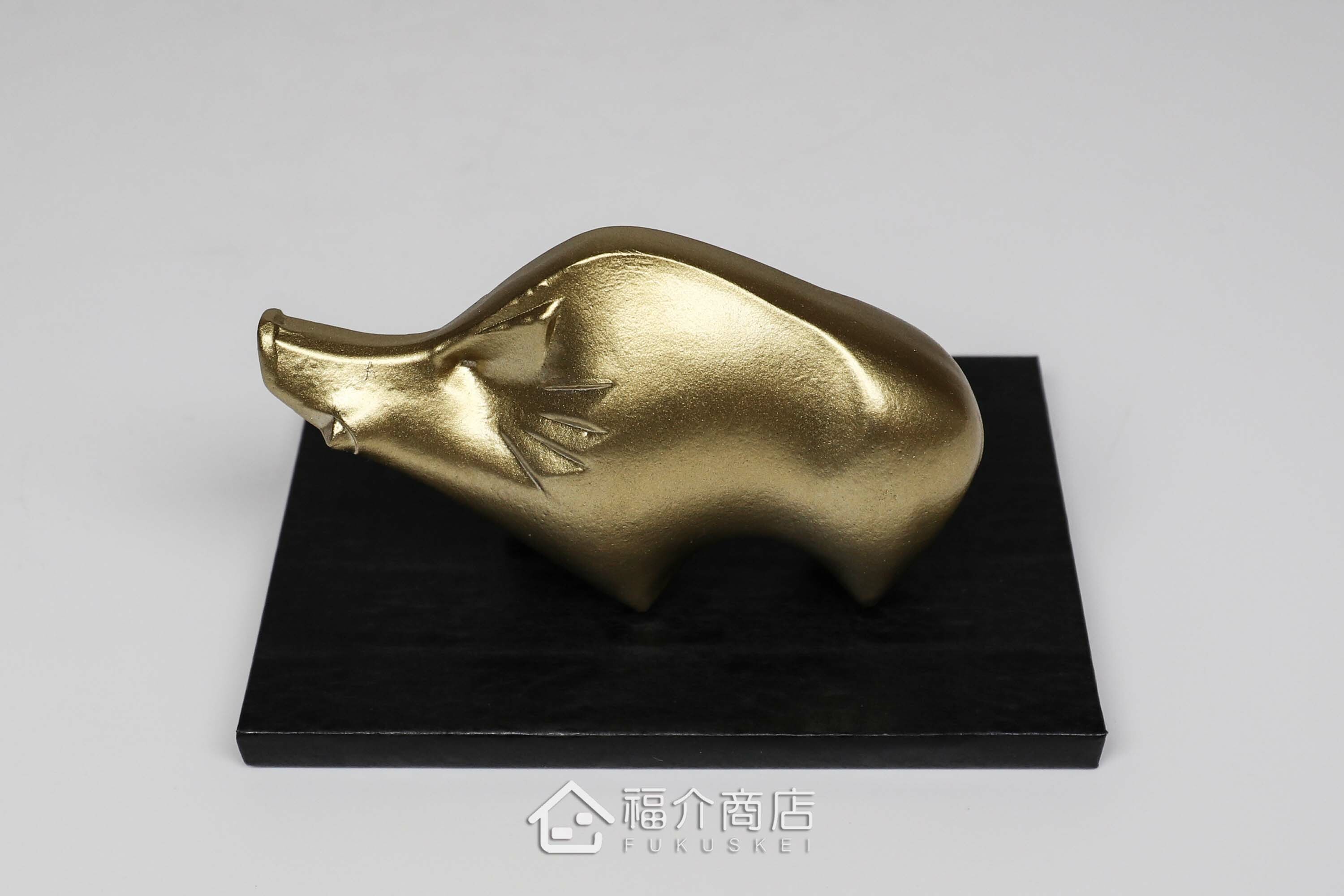 日本十二生肖豬吉祥擺飾