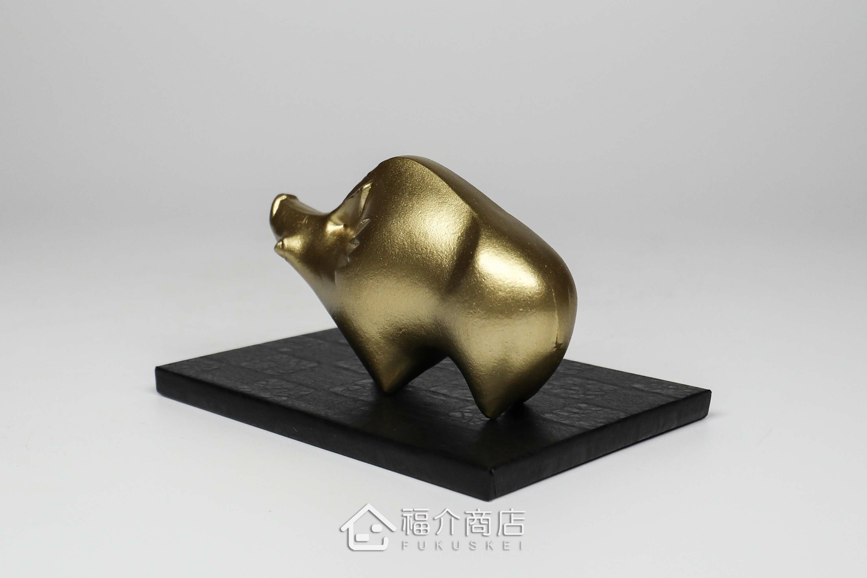 日本十二生肖豬吉祥擺飾