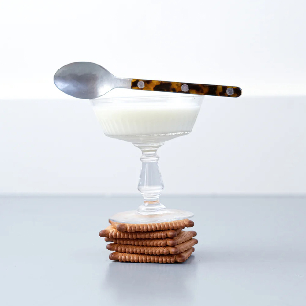 SABRE | Bistrot 復古酒館鈕扣系列 | 茶匙 | 霧面 | 玳瑁