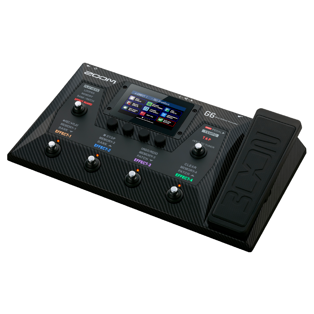 (預購中)Zoom (預購中)Zoom / G6 吉他綜合效果器 第 2 張圖片｜三峽吉他 / Bass