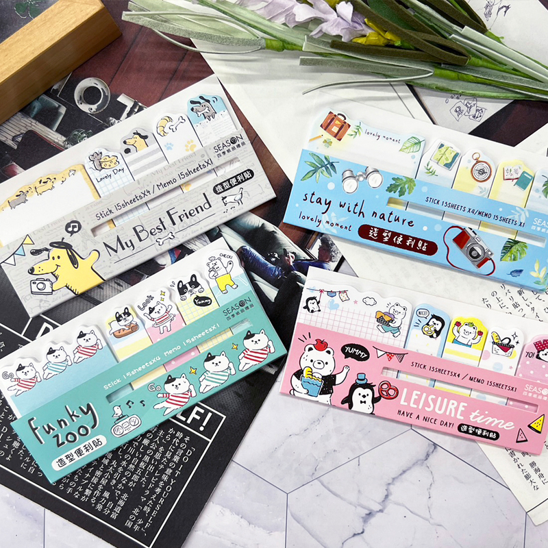 四季紙品 造型便利貼 11*5.4cm【AQ4504】