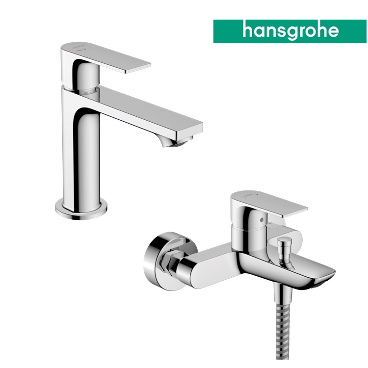 hansgrohe Rebris E 72559, -000 + 72450, -000 Mixer Set